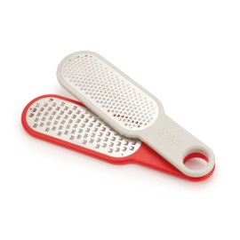 Joseph Joseph Duo 2-Piece Grater Set, Grey/Red
