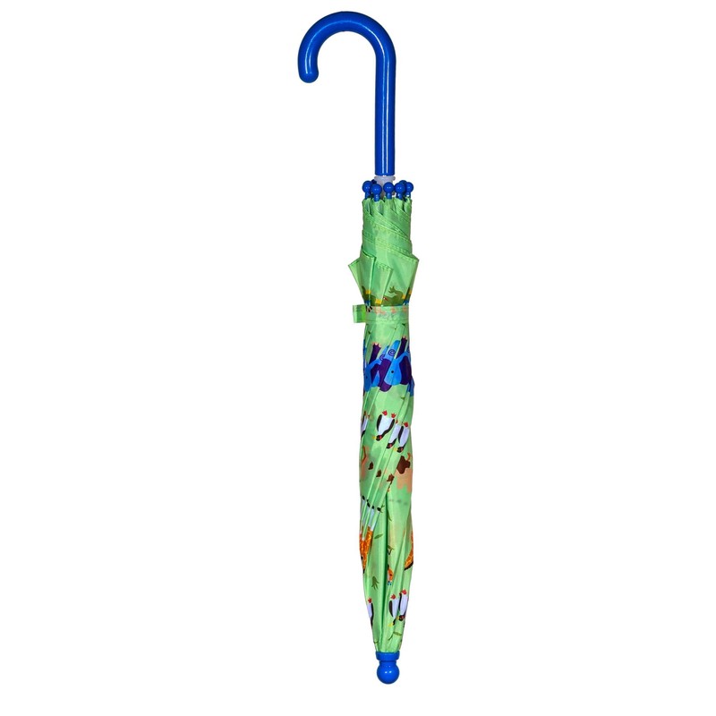 Wildkin Kids Umbrella – Rainproof Canopy, Curved Handle, Easy Hanging
