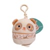 Squishmallows 2024 Velvet Squad 3.5" Mini Clip On Keychain (3.5"