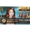 Lien black fur book cream gray hair type, 3 pieces, natural brown / 리엔 흑모비책 크림 새치형, 3개, 자연갈색