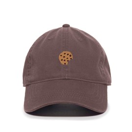 Tech Design Chocolate Chip Cookie Baseball Cap Embroidered Cotton Adjustable Dad Hat