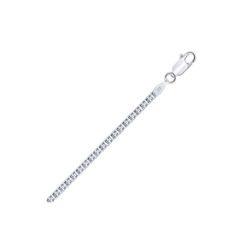 PLANETYS - Bismarck Chain Bracelet 925 Sterling Silver Rhodium-Plated 2.4