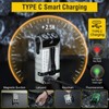 Boruit V20 Small Powerful Flashlight Super Bright with 365nm UV,