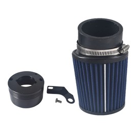 VCUJSUC Blue Air Filter Adapter For Predator 301cc 420cc Go Cart 11Hp 13Hp for Honda GX340 GX390 Clone Engine Go kart Mud Boats Racing Lawnmowers Minibike for GX270s 13/15hp Chinese OHVs