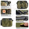 Tactical Geek Storage A3 EDC Pouch Organizer, Nylon Multi-Functional Utility