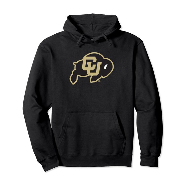 Colorado Buffaloes Icon Black Officially Licensed Pullover Hoodie