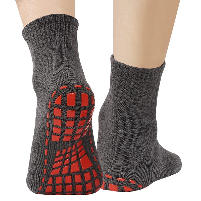 NOVAYARD - Calcetines antideslizantes para yoga, hospital, 10 pares, Multicolor