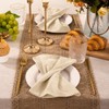 Dremisland Bohol Table Runner Macrame Farmhouse 108 Inch Woven Burlap
