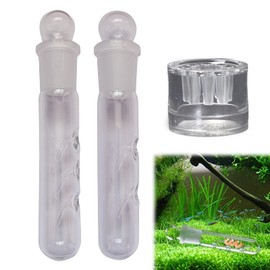 XZEIT 3 PCS Planaria Trap, 2 Holes + 3 Holes + 8 Holes Snail Trap Planaria Trap for Fish Tank Aquarium