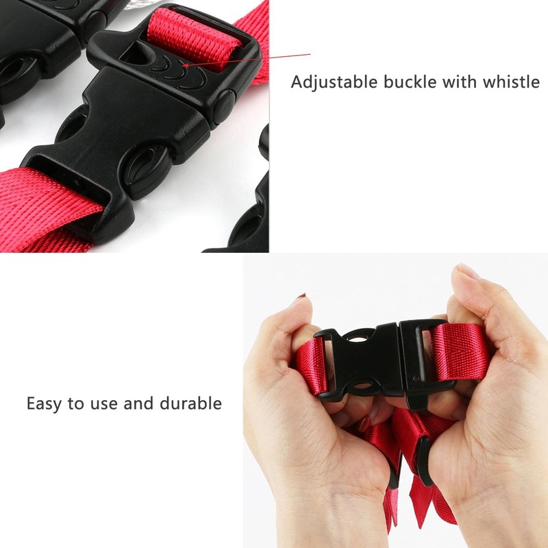 ArrErr 3 Pack Backpack Chest Strap with Quick Release Buckle