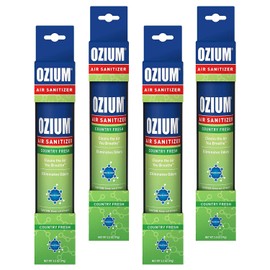 Ozium Air Sanitizer 3.5 oz Spray, Country Fresh (4)