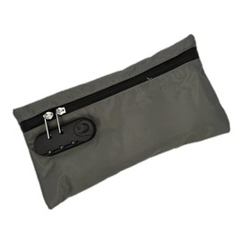 Vapes of Wrath Smell-Proof Storage Bag with Combination Lock, Grey