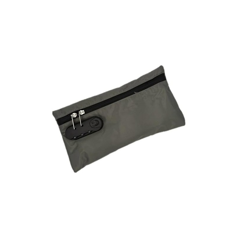 Vapes of Wrath Smell-Proof Storage Bag with Combination Lock, Grey