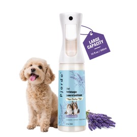 Pjordo Dog Detangler Grooming Spray 10 Fl Oz, Leave in Pet Conditioner for Hair Dematting, Dry Skin & Pet Fur Shedding, Deodorization & Itch Relief & Reduces Tangles, Suitable for All Coat Types