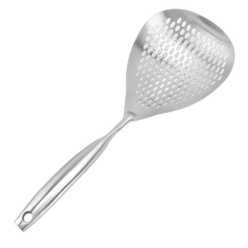 Kitchen Strainer Spoon Stainless Steel Straining Spoon Ladle Spider Strainer