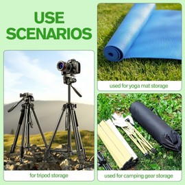 Greacesrio Oxford Tripod Bag, Beach Umbrella Cover with Handle, Waterproof Bag for Tripods, Lights, Stand Holder for Photo Equipment (125 x 22 cm), Iron, 125 x 22 cm, No, Iron, No