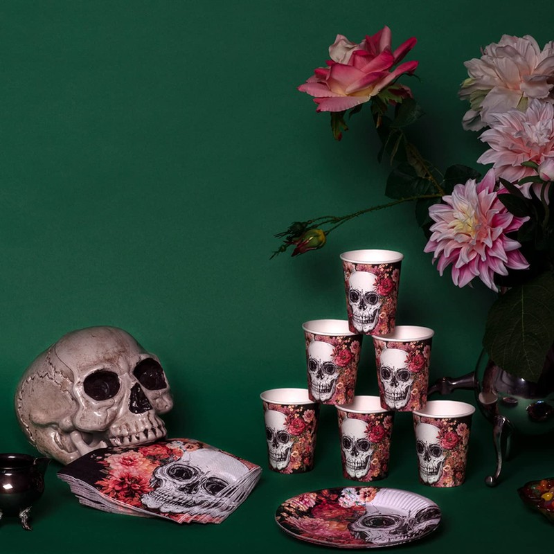 Boland 97087 Day of The Dead Party Cups - Pack