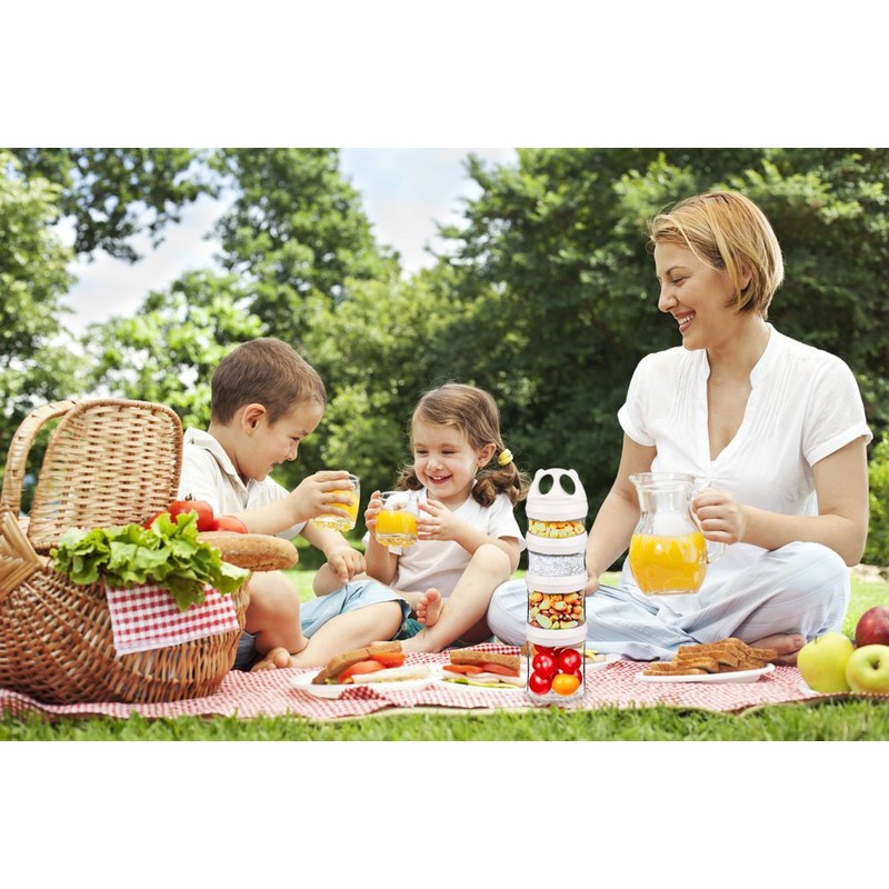 BeneLabel Stackable Food Storage Containers with Twist Lock System -