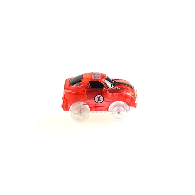 Amewi 100659 Magic Traxx Vehicle Racing Car with LED, Red