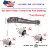 2MPLASTIC Rear Control Arm Lower Bushing Set For Honda Civic