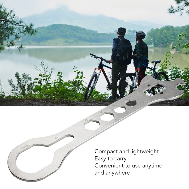 Bottom Bracket Wrench Stainless Steel Bike BB Removal Tool for