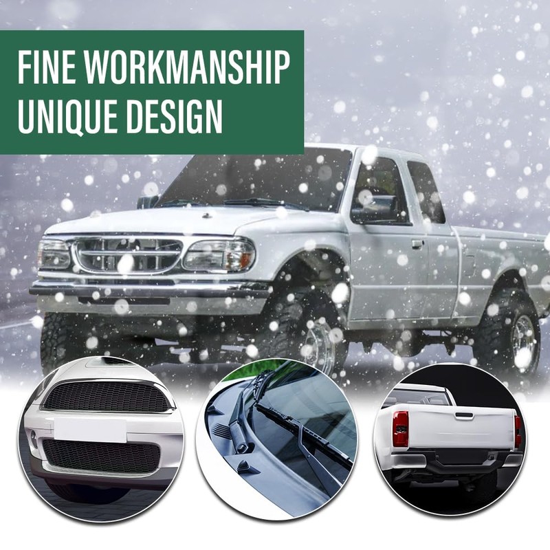 LQI Hood Insulation Pad 1/2" with clips Compatible with Ford