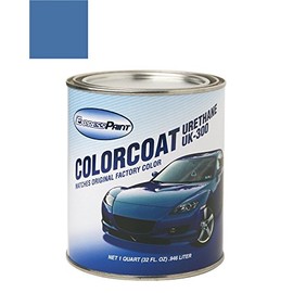 ColorRite Quart for Dodge Ramcharger Automotive Touch-up Paint - Light Spectrum Blue Metallic Clearcoat B2/PB2/JB2/B32 - Color-Only Package