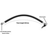 YINETTECH 2Pcs Car Tire Inflator Hose Extension 36.5cm Tire Inflator