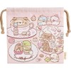 San-X Sumikko Gurashi CA20102 "Cat Kyodai to Okashiya-san" Drawstring Bag