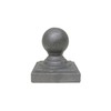 Cast Iron Decorative Ball Post Cap for 4" x 4"
