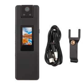 Back Clip Video Recorder 4K Wireless WiFi Motion Monitoring Night Vision Mini Body Worn Camera