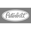 14" Wide Peterbilt Sticker Decal in White Diesel Tractor Semi