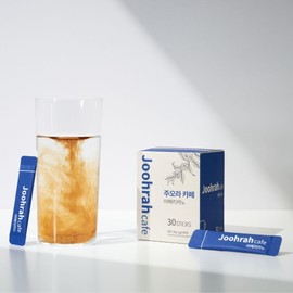 Joohrah Cafe Americano 30 Sticks (1g x 30ea) Organic Sugar-free Instant Black Coffee Powder Made in Korea