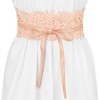 Allegra K Womens Lace Wide Waist Belt Wrap Around Obi