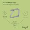 heimzeit Tablecloth Clips Made of High-Quality Stainless Steel [Pack of