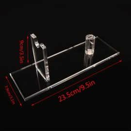 Knife rack pocket knife display stand acrylic pocket knife display single knife rack display stand for survival tactics outdoor knives home decoration display