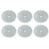 10Pcs 3in Diamond Wet Polishing Pad Soft Grinding Discs Polisher