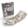 12 Pack Pantry Moth Traps - Safe and Effective for