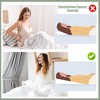 HOMBYS U Shaped Contoured Support Pillow & Wedge Pillow for