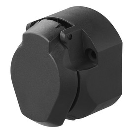 MultiBros 13 Pin PVC Socket - System Jaeger - Trailer Socket with Switch Off Contact for Rear Fog Light