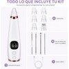 Succionador de Puntos Negros, 3 Niveles, 6 Cabezales y Pantalla