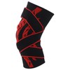 2Pcs Elastic Knee Compression Sleeve Breathable Sports Knee Brace for