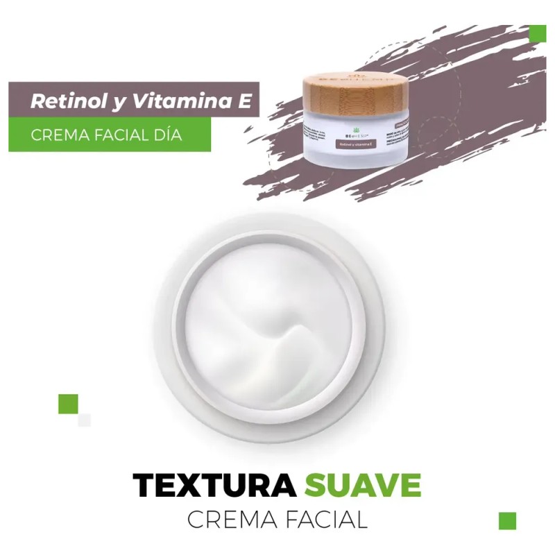Crema Facial Noche Retinol Y Vitamina E Beohemp 50g Tipo