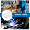sourcing map sourcing map 6 Pcs Square Aluminum Flat Bar,