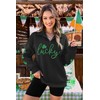 ALIREVERIE Women's St Patricks Casual Long Sleeve Shirts Shamrock Irish