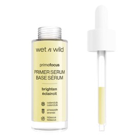 wet n wild, Prime Focus, Brightening Primer Serum Prep & Prime Collection, Face Primer Serum für Strahlende Haut, Wasserbasierte und Luxuriöse Formel für einen Glättenden und Lebendigen Effekt