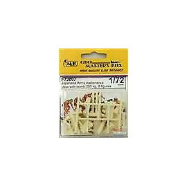 CMKF72097 1:72 CMK Figures - Japanese Army Maintenance Crew w/Bomb 250 kg (8