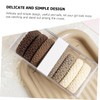 WOONEKY Thick Hair Ties for Women Girls Elastic Ponytail Holders