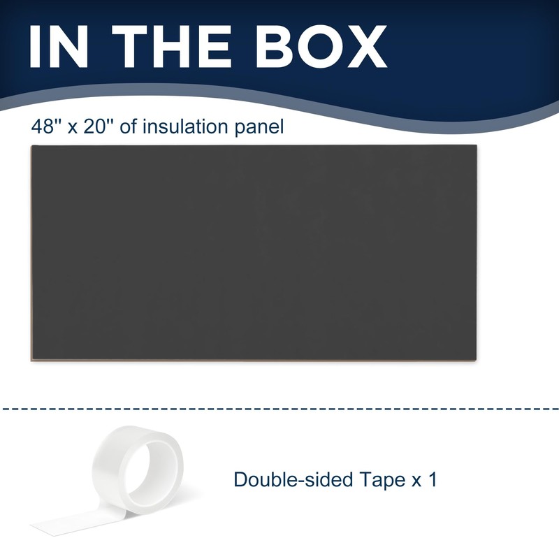 Window Air Conditioner Side Panels, 48 Inch Extended Width XL
