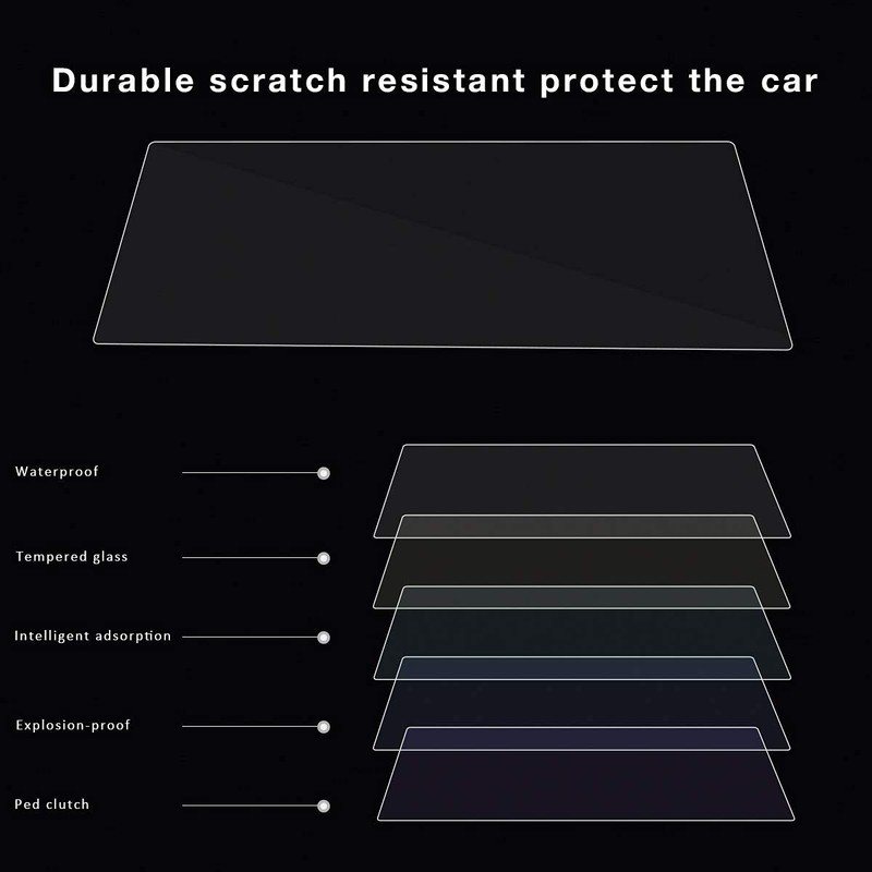 INTGET Navigation Screen Protector for Subaru Impreza Crosstrek Forester Ascent